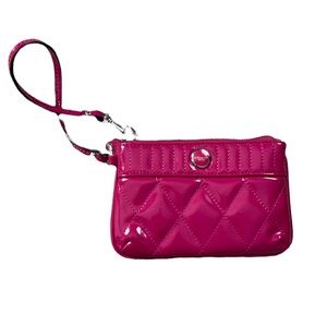 Coach quilted wristlet